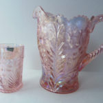 Imperial (Contemporary) Tiger Lily Pitcher and Tumbler in Pink